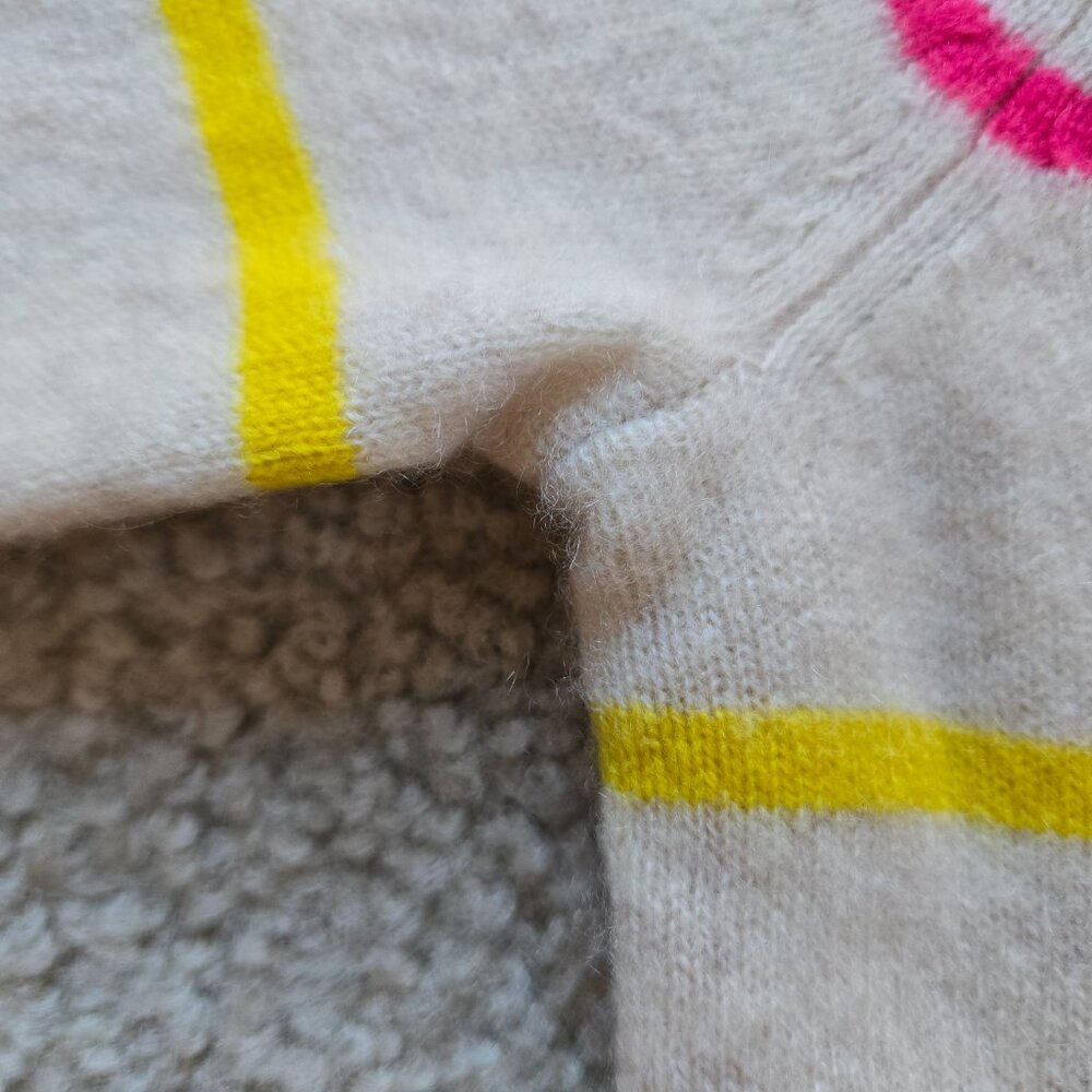 NWOT Philosophy Striped Cashmere Sweater XS-SM - Picture 5 of 7